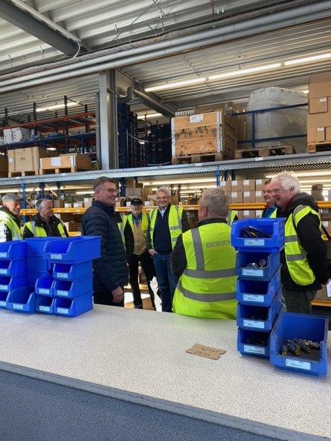 Begrüßung und Einführung durch den Geschäftsführer Gert Stiefel